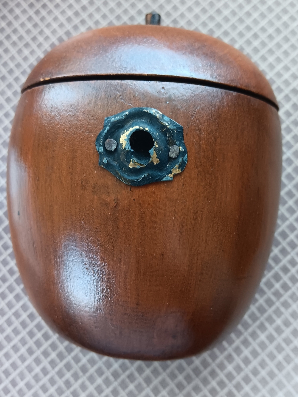Apple Box, Wooden, W/ Decorative Lock.